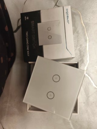 Aigostar Smart Switch WiFi 2 Gang One Way