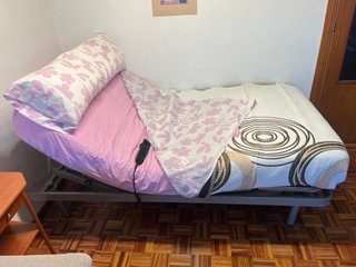 Cama articulada eléctrica 110x190 + colchón