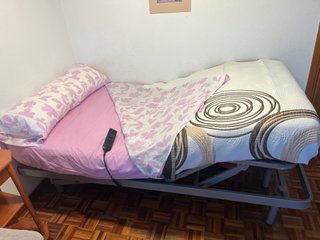 Cama articulada eléctrica 110x190 + colchón