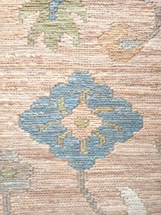 Alfombra de Yute estampada.