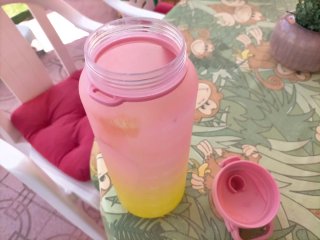 Botella de Agua 2 Litros Degradada