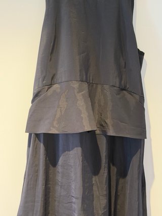 Vestido COS fiesta elegante azul marino