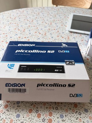 Receptor Satélite Edision Piccollino S2