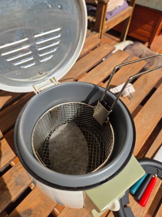 Mini freidora / Fondue ELTA. Hasta 190 °