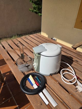 Mini freidora / Fondue ELTA. Hasta 190 °