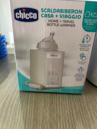 Calienta biberones Chicco Home + Travel