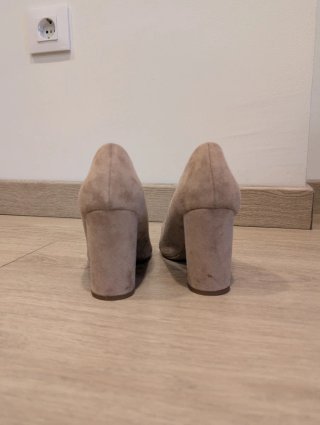 Zapatos de tacón Maripaz beige talla 38