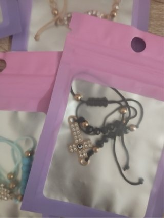 Lote 8 Pulseras Suerte Ojo Turco