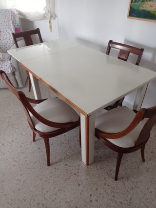 Mesa extensible 110(150, 190)x86x77cm