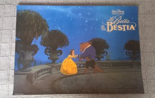 Póster de La Bella y la Bestia, de Disney