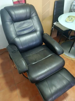 Sillón reclinable con masaje