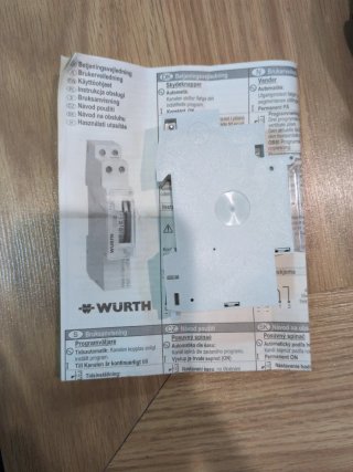 Reloj interruptor horario Wurth 975 105 16