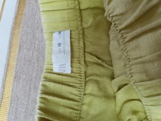 Pantalón de lino Zara niña talla 10