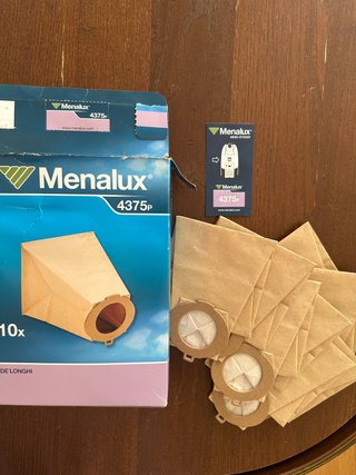 Confezione 8 Sacchetti Aspirapolvere Menalux 4375P