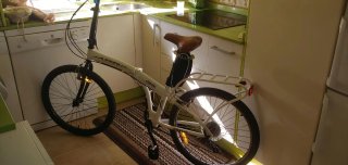 Bicicleta eléctrica blanca LITTIUM