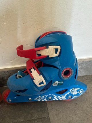 Patines Oxelo Azules Talla 28-30 con Protecciones