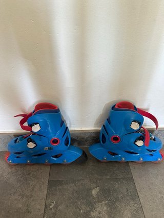 Patines Oxelo Azules Talla 28-30 con Protecciones