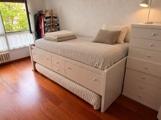 Cama Nido Blanca de 90