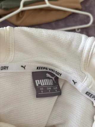 Sudadera Puma Blanca y Negra