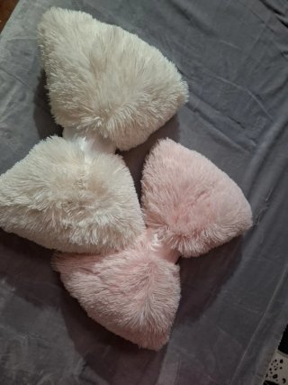 Pack de cojines decorativos de peluche