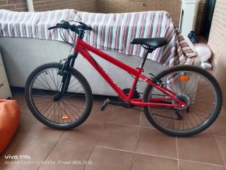 Bicicleta de Montaña Roja