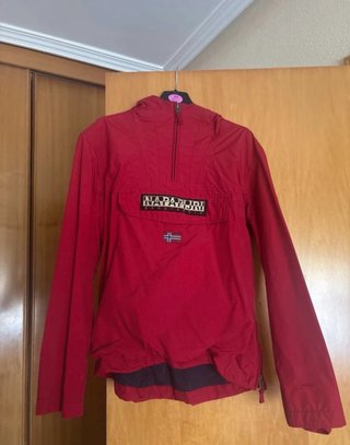 Chubasquero Napapijri Rojo Talla XS