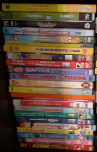 Lote Películas Infantiles DVD