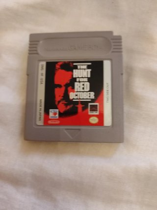 Game Boy Hunt for Red October, Caza octubre rojo.