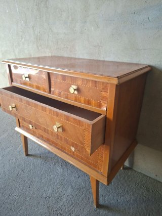 Cómoda, sinfonier bajo Mid-Century Modern