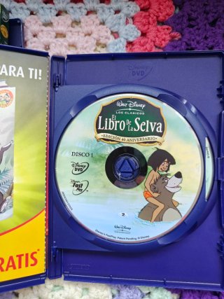 2 dvd Aristogatos y Libro de la Selva