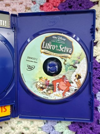 2 dvd Aristogatos y Libro de la Selva