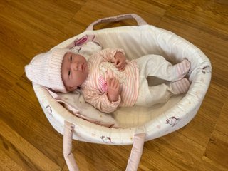 Muñeca realista 38 cm