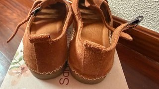 Cangrejeras de piel Talla 38