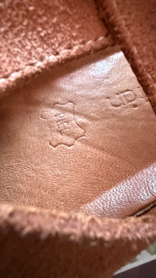 Cangrejeras de piel Talla 38