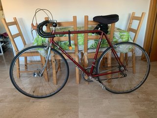 Bicicleta de carretera vintage