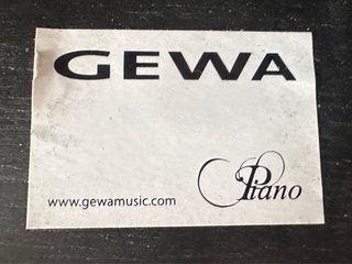 Banqueta Piano GEWA Regulable