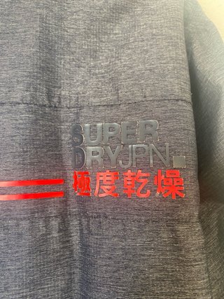Cazadora Superdry azul talla S