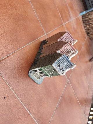 Set de 3 Figuras Decorativas de Casitas