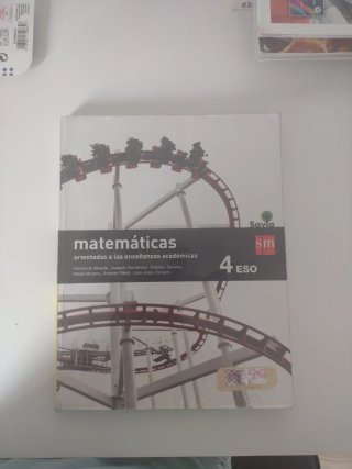 Matemáticas 4°ESO SM