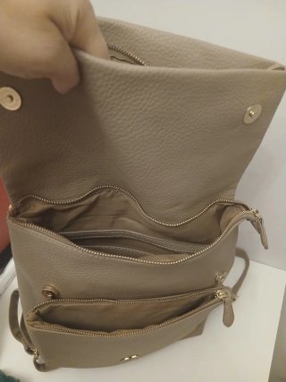 Mochila Misako Beige