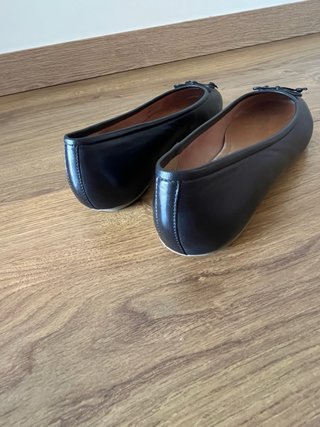 Bailarinas Geox Negras de Piel Talla 39