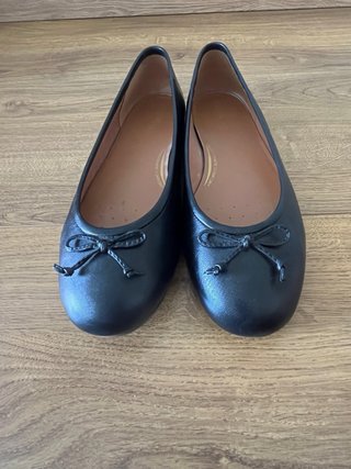 Bailarinas Geox Negras de Piel Talla 39