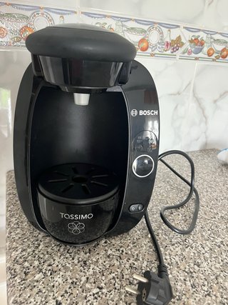 Cafetera Tassimo Bosch Negra