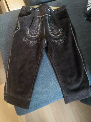 Pantalón tirolés OktoberFest de cuero