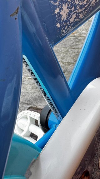 Bicicleta Infantil 14 Frozen