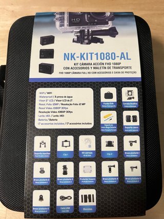Cámara Deportiva NK-KIT1080-AL Full HD