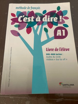 Libro francés A1 + cuaderno de actividades