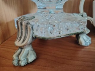Bombonera Antigua Baccarat siglo XIX