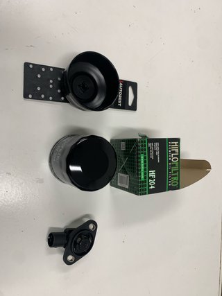 Filtro aceite, llave y TPS Honda CBR F4i