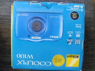 Cámara Nikon Coolpix W100 Azul